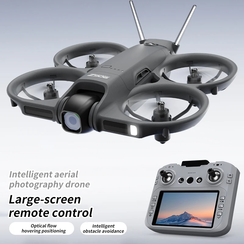 2026 Lenovo Drone With 4.3-inch Large Screen 8k High-definition Aerial Photography Obstacle Avoidance Remote Control Quadcopter thumbnail 2