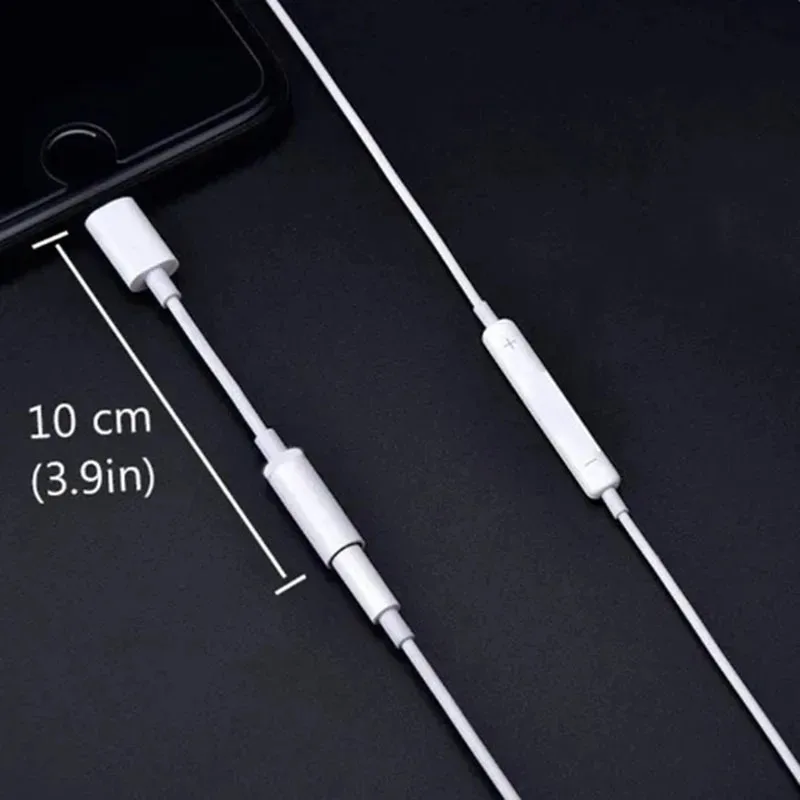1-8pcs For Lighting Headphone Adapter for IPhone 11 12 13 14 Pro Max 12Mini SE XR X 8 7 + IOS To 3.5 Mm Jack AUX Audio Cable thumbnail 6
