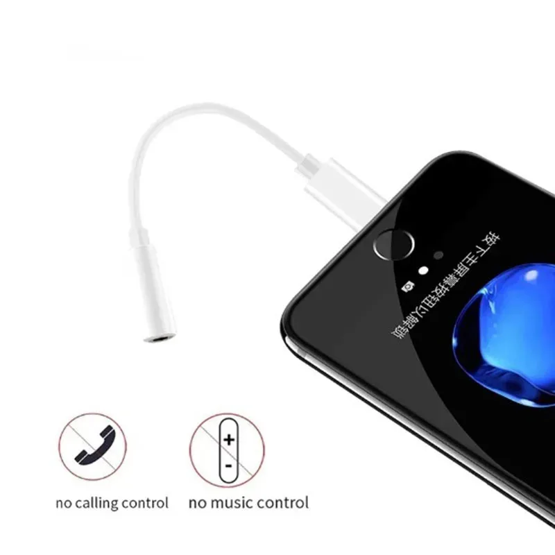 1-8pcs For Lighting Headphone Adapter for IPhone 11 12 13 14 Pro Max 12Mini SE XR X 8 7 + IOS To 3.5 Mm Jack AUX Audio Cable thumbnail 5