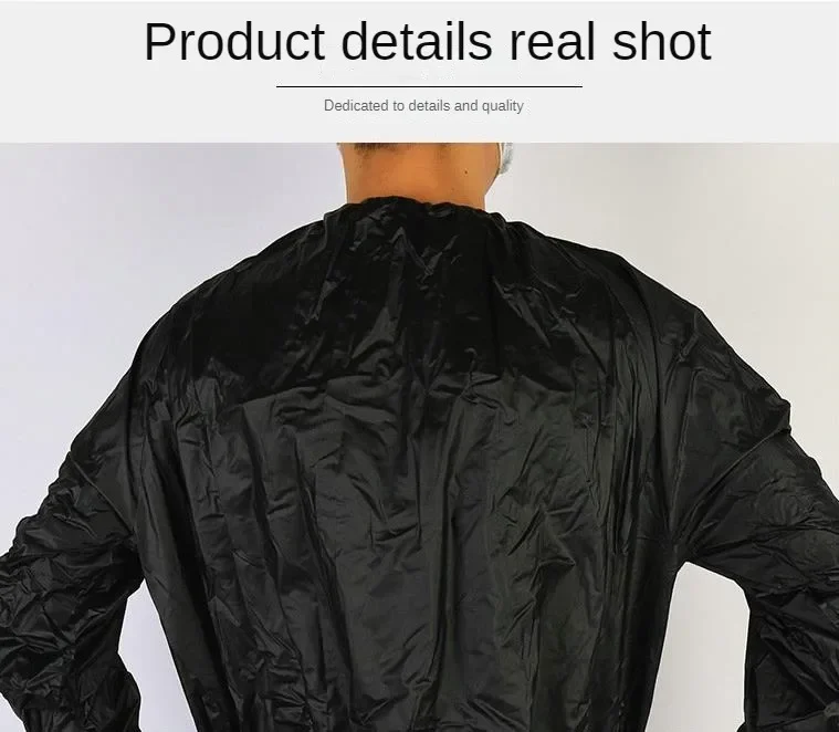 Heavy Duty Sweat Sauna Suit for Weight Loss, Anti-Rip Gym Exercise Fitness Suit thumbnail 4