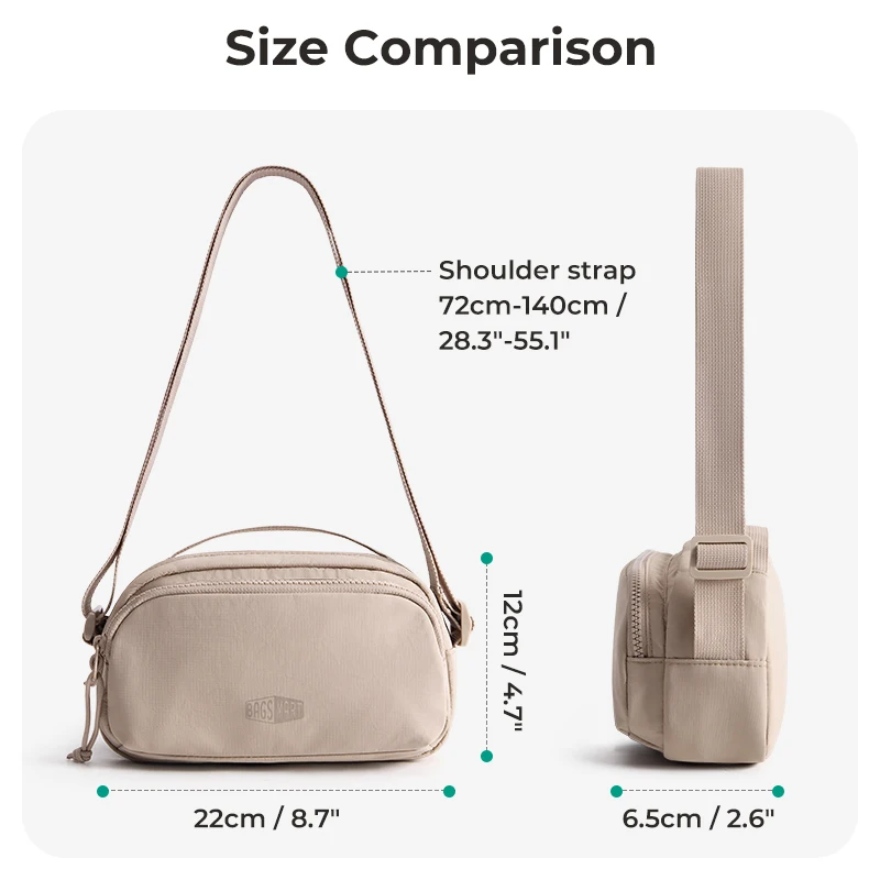 BAGSMART Duffel Bag For Women Travel Crossbody Tote Bag Multi-Function Sport Gym Bag Waterproof Casual Overnight Shoulder Bag thumbnail 6
