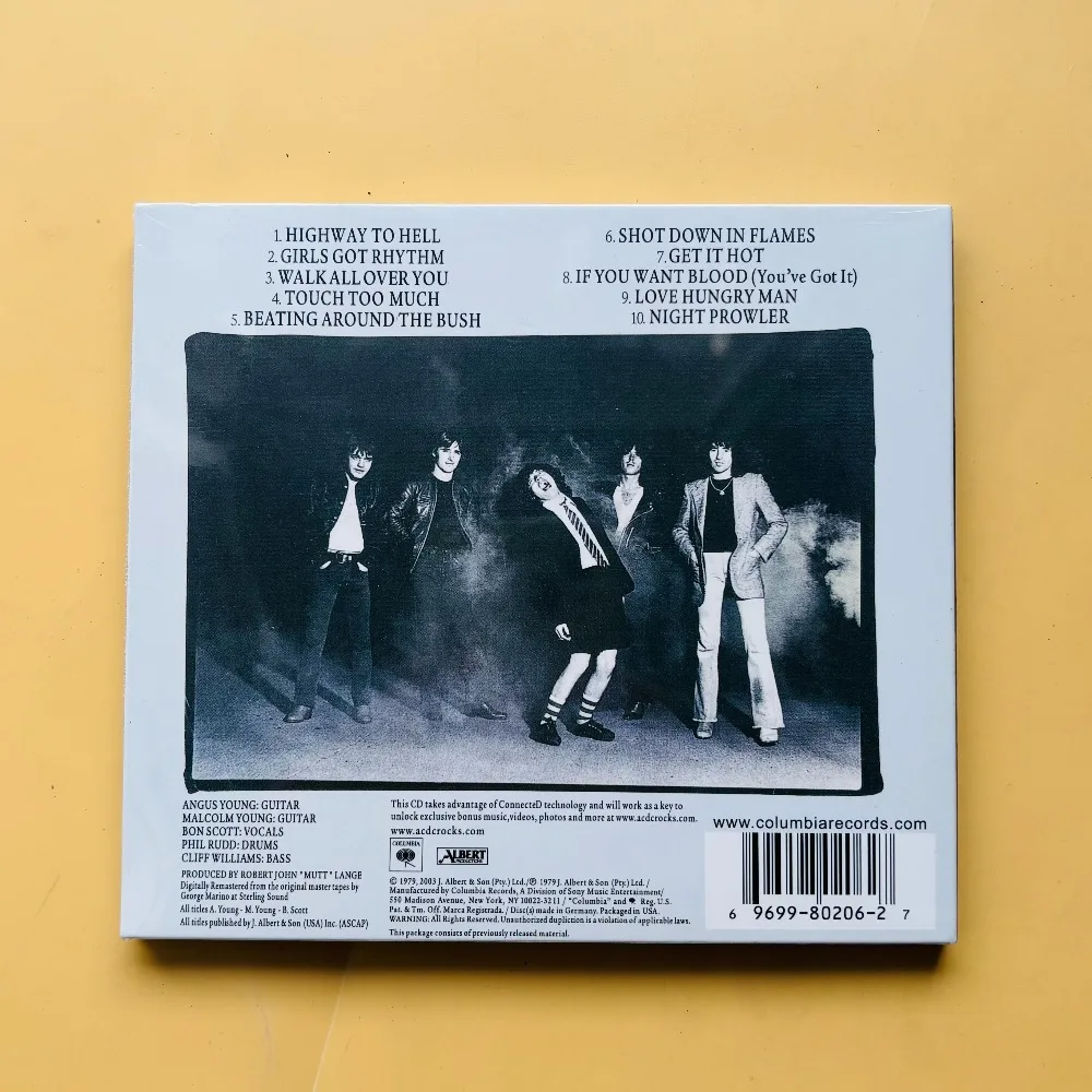 AC/DC Highway to Hell CD Classic Hard Rock Album Brand New Sealed For Car Play Fans Collection Gift In Stock thumbnail 2