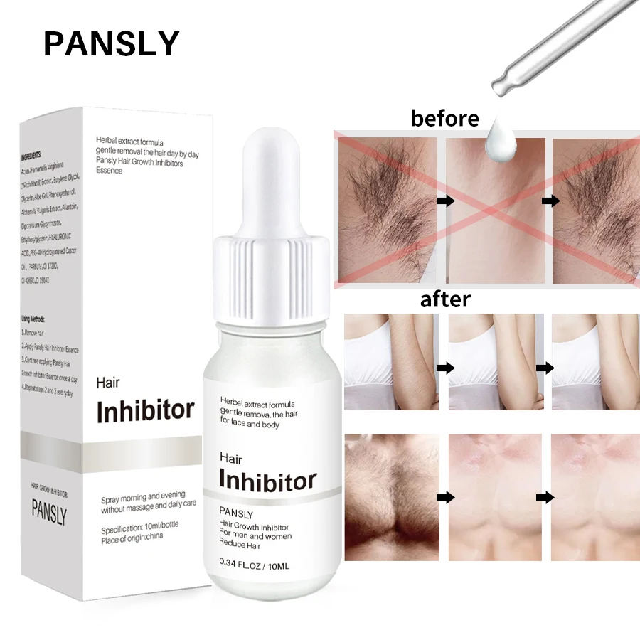 Professional Stop Hair Growth Inhibitor Serum Oil Painless Moisturizing Whitening Removal Non-irritating Skin Care Body Beauty thumbnail 4