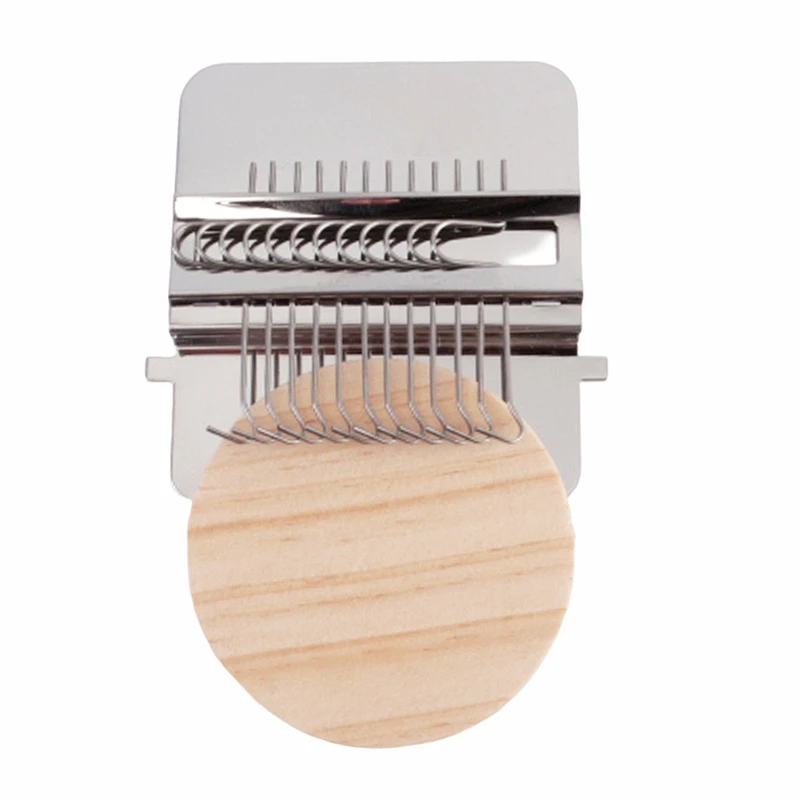 Knit Patch Kit Portable Darning Loom for Beginners Kit for Holes Repair on Socks Clothes Tool Set Quickly Sewing Repair 28 hooks thumbnail 5