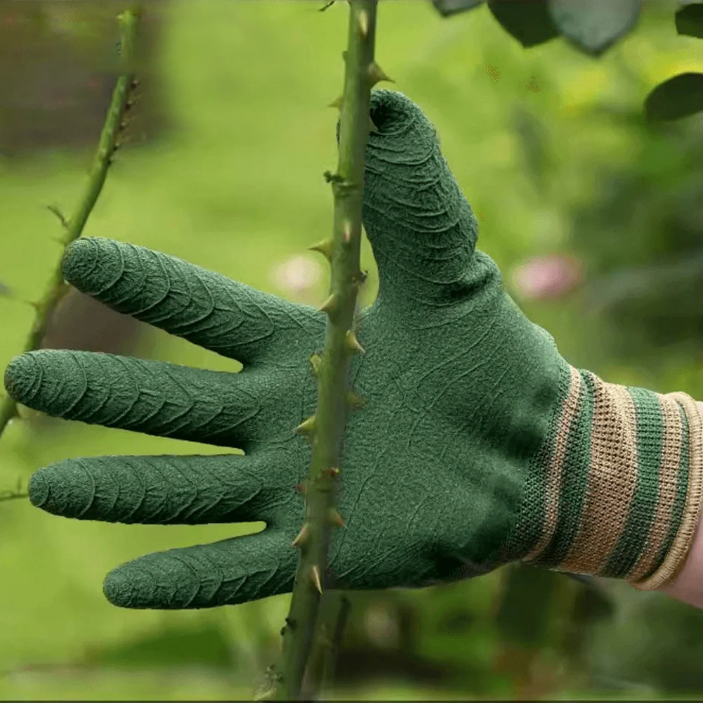Gardening Gloves Thorn Proof Protection Glove Breathable Garden Gloves Waterproof for Cactus Rose and Blackberry for Women/Men thumbnail 3