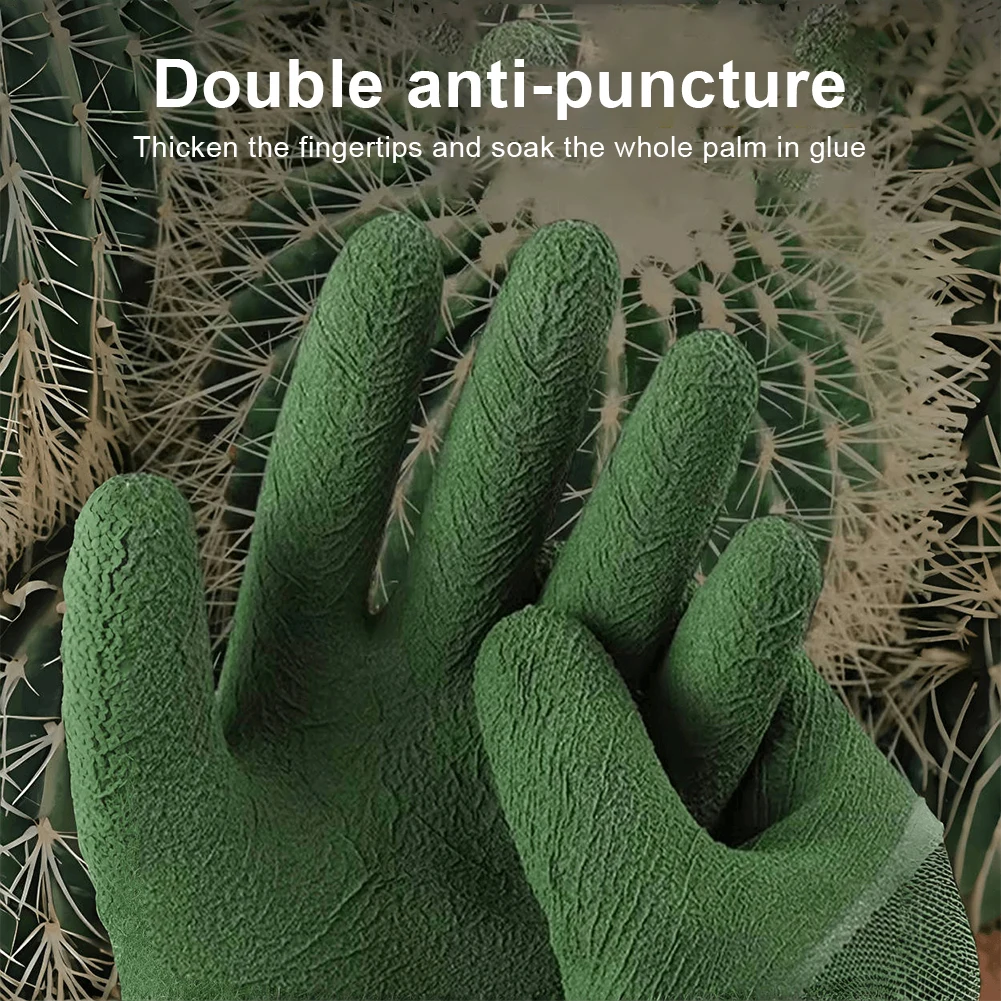 Gardening Gloves Thorn Proof Protection Glove Breathable Garden Gloves Waterproof for Cactus Rose and Blackberry for Women/Men thumbnail 5