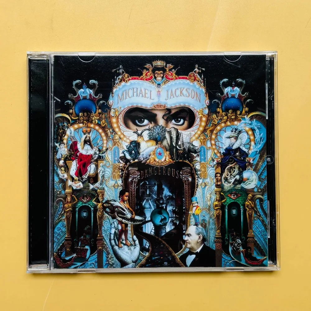 Michael Jackson Dangerous CD Classic Pop R&B Dance Album Legendary Hits For Fans Collection Car Play Gift In Stock
