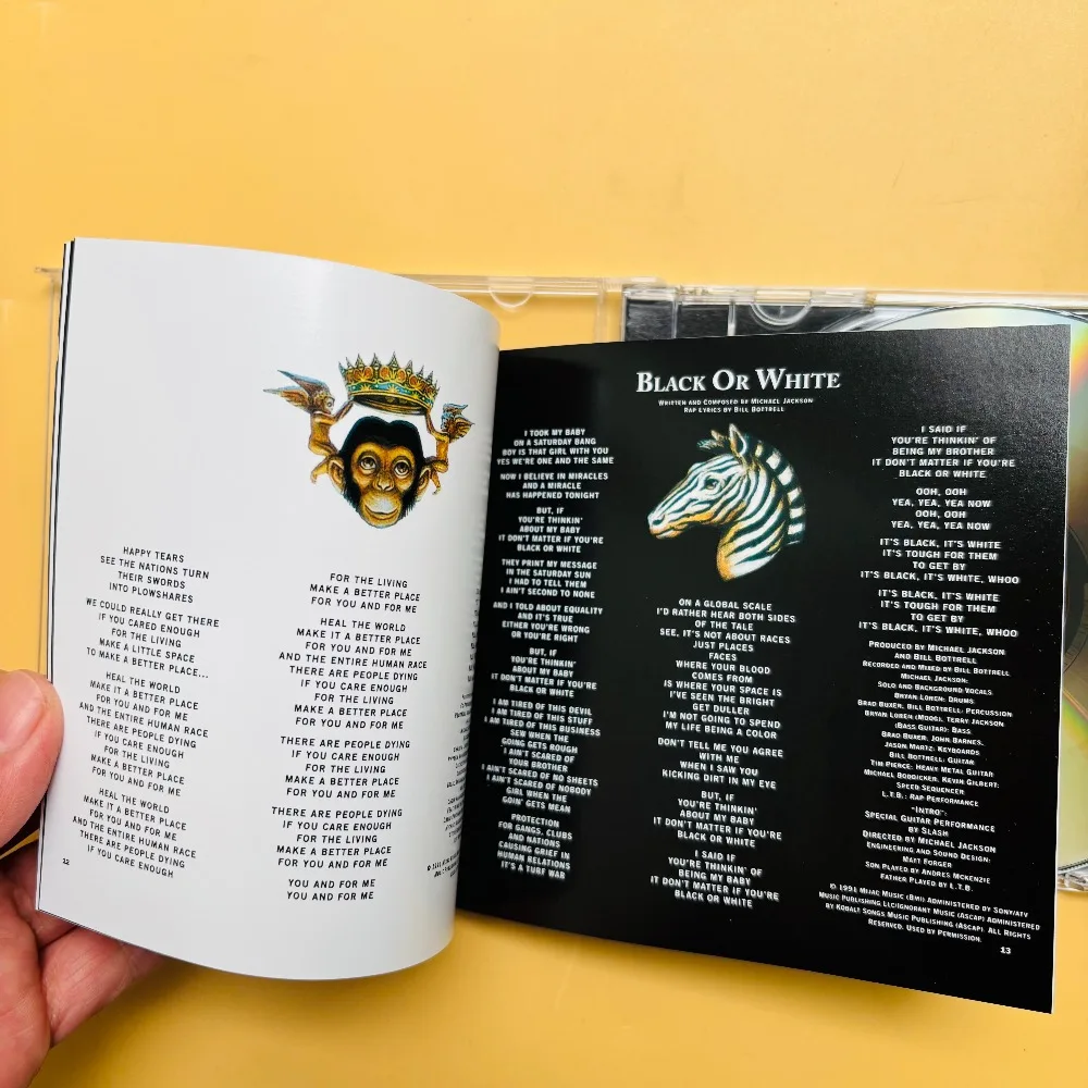 Michael Jackson Dangerous CD Classic Pop R&B Dance Album Legendary Hits For Fans Collection Car Play Gift In Stock thumbnail 4