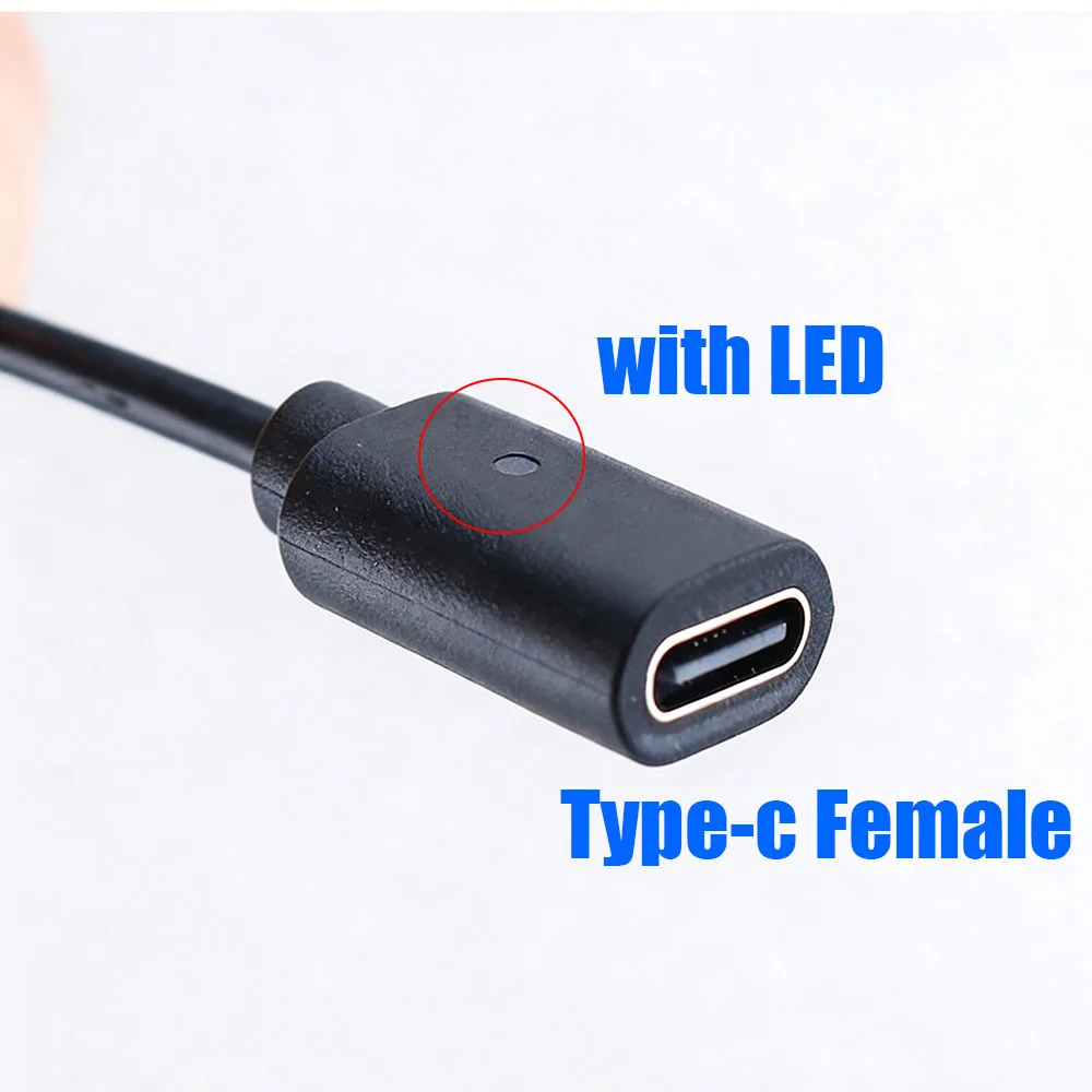 USB Type C Adapter with LED Indicator Light (Non-PD) for Nintendo NDS Lite Game Console thumbnail 3
