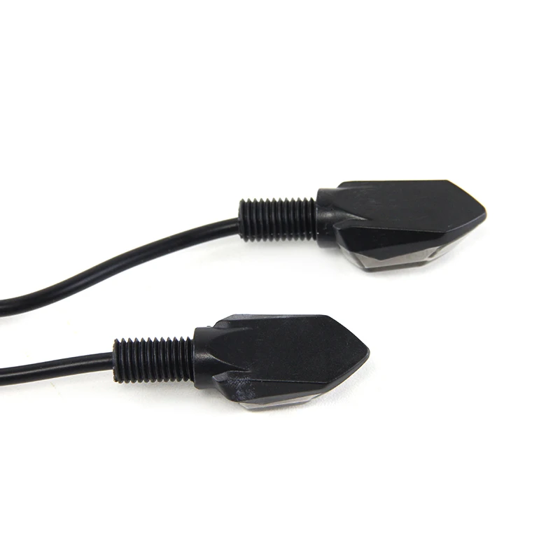 LED Turn Signal Light Super Bright 2pcs Motorcycle Mini Universal Led Motorbike Lampe Amber Blinker LED Indicators Light thumbnail 6
