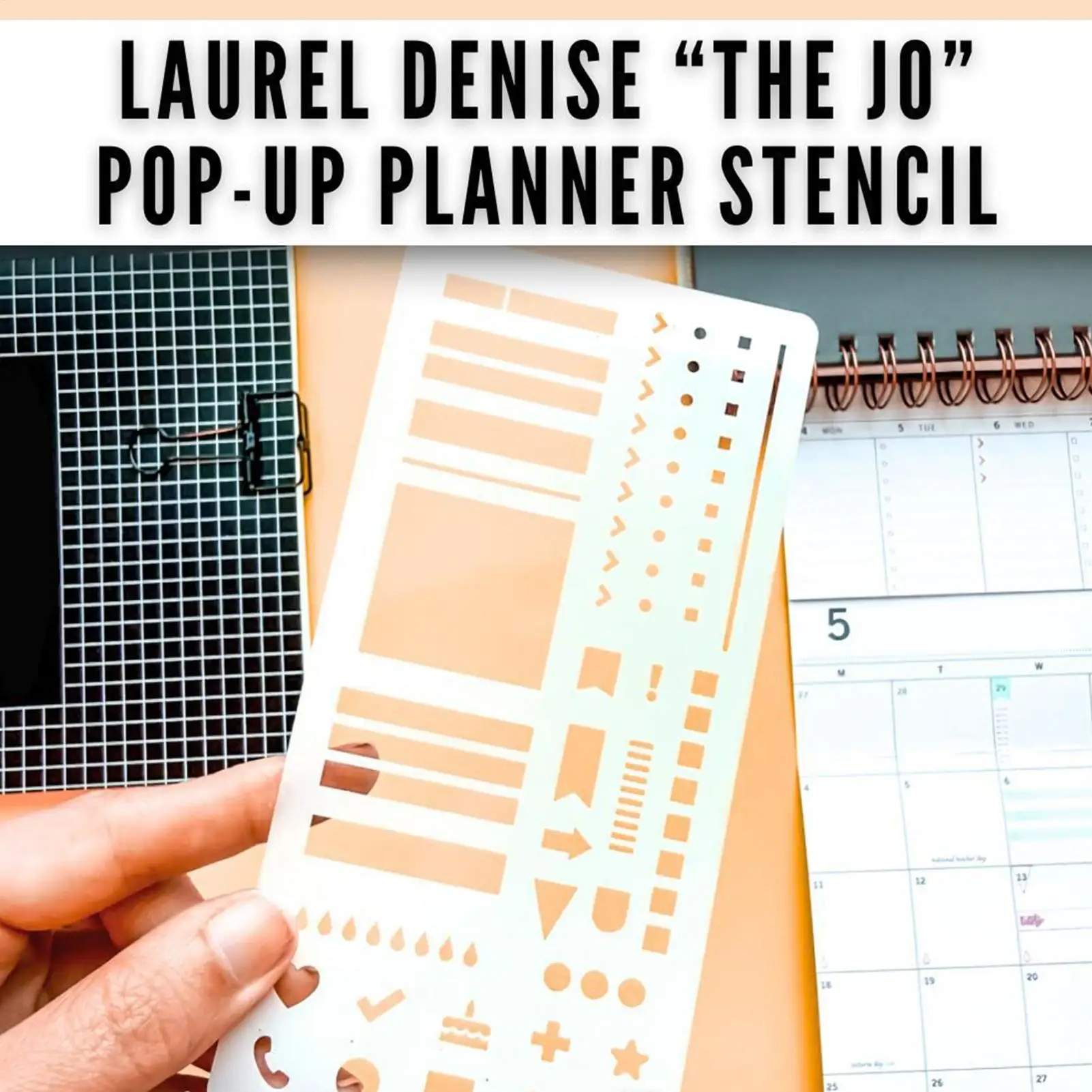 Plan Calendar Template Transparent Ruler Planner Stencil Journal Dotted Ruler Stamps Lettering Bookmark Diary Scrapbook Drawing thumbnail 4
