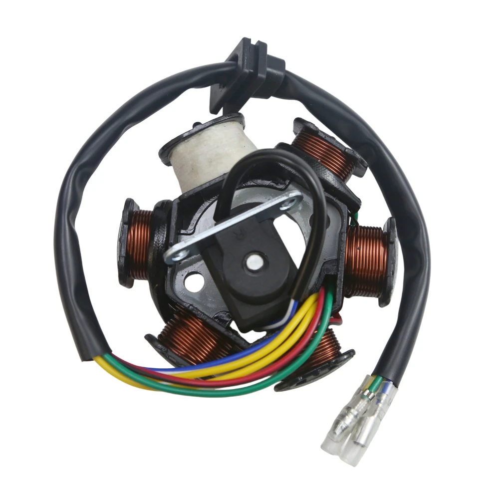 Motorcycle ignition stator magneto coils 139QMB and 157QMJ suitable for GY6 50cc, 125cc, and 150cc scooter motorcycles. thumbnail 4
