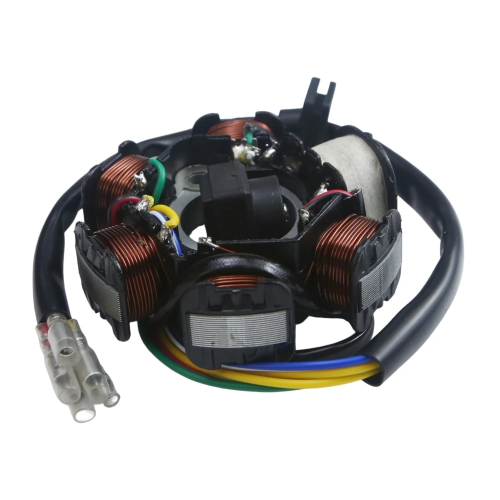 Motorcycle ignition stator magneto coils 139QMB and 157QMJ suitable for GY6 50cc, 125cc, and 150cc scooter motorcycles. thumbnail 2
