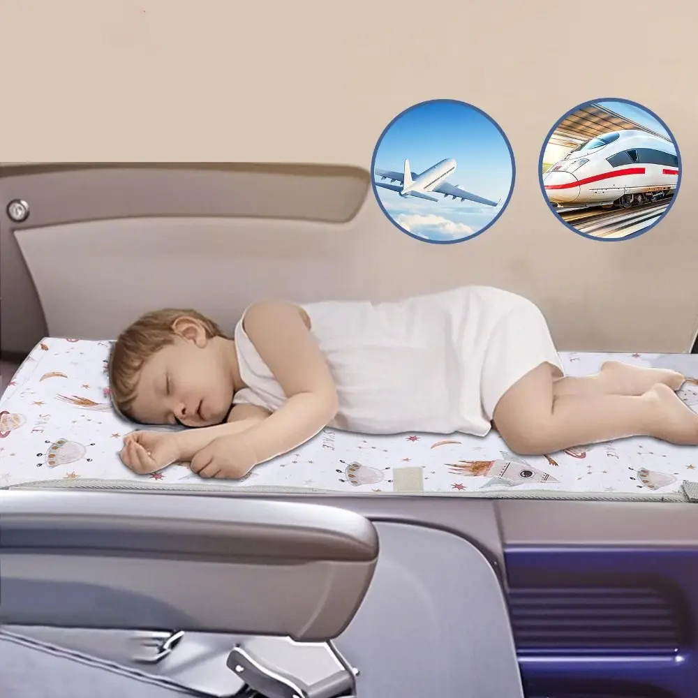 Portable Baby Travel Airplane Bed Foot Leg Rest Hammock Style Kids Footrest Bed Comfortable Foldable thumbnail 2