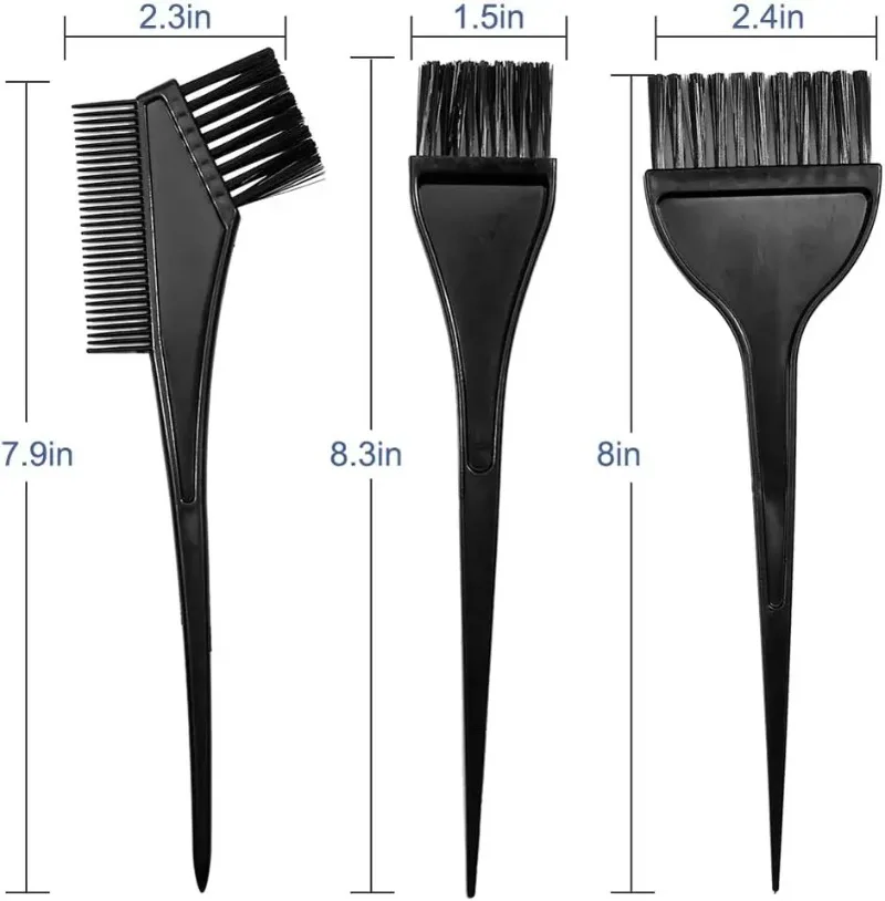 4pc Hair Coloring Kit, Hair Dye Brush, Tools for Hair Coloring Kit–Professional Dyeing Tools Set –Perfect for DIY and Salon Use thumbnail 3