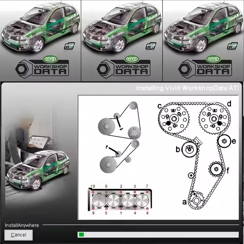 2026 Auto repair software Vivid Workshop 2018 or autodata 3.45 DATA Europe Automotive Diagnostic tools haynes pro French thumbnail 3