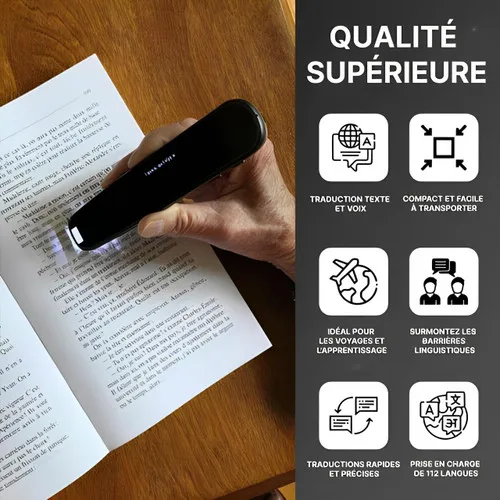 Offline Translation Pen For Teacher Student Dictionary English Intelligent Scanning Point Reading 112 Languages Pagers FYB503081 thumbnail 3