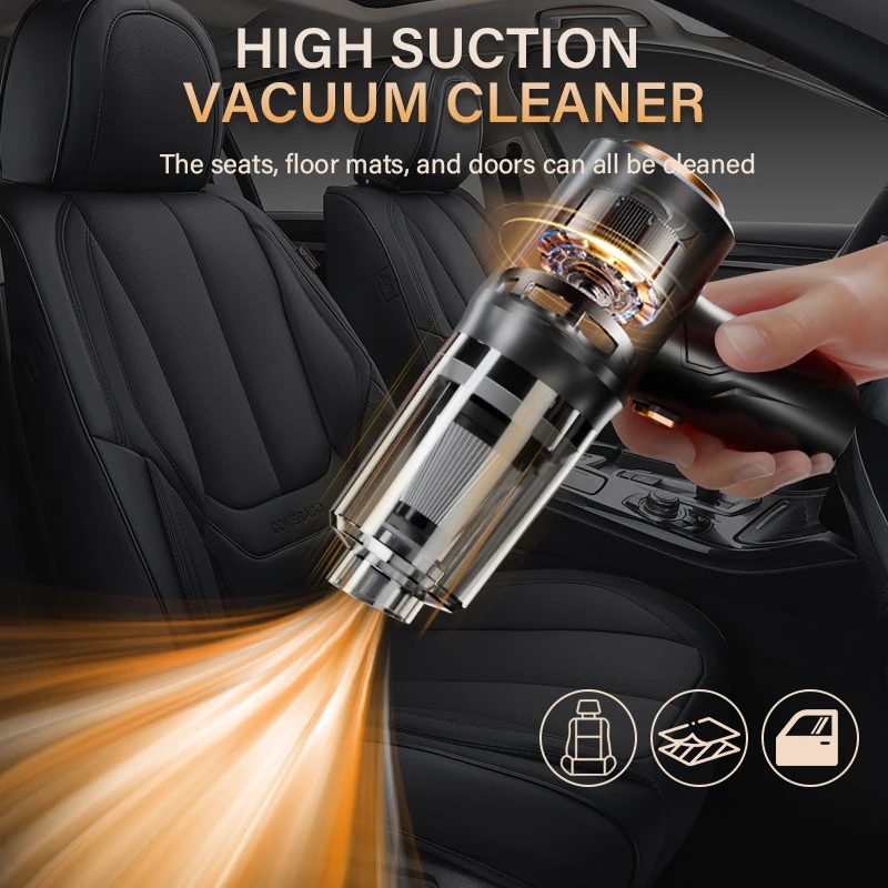CENRR Car Vacuum Cleaner 895000PA Cordless Powerful Wireless Cleaner Cleaning Machine HandHeld Portable Vacuum Cleaner fo Car thumbnail 2
