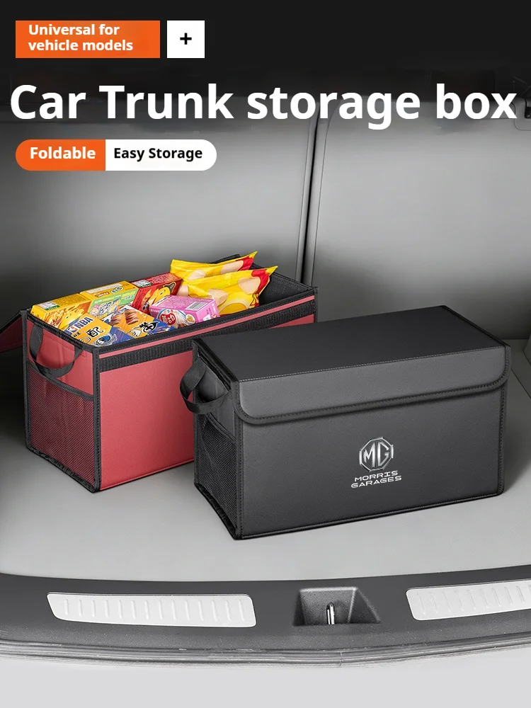 For MG MG3 3SW MG4 MG5 MG6 MG7 HS ZS EV ZR EHS EZS GS GT Car Trunk Foldable Storage Box Large-Capacity Stowing Tidying Bag thumbnail 3