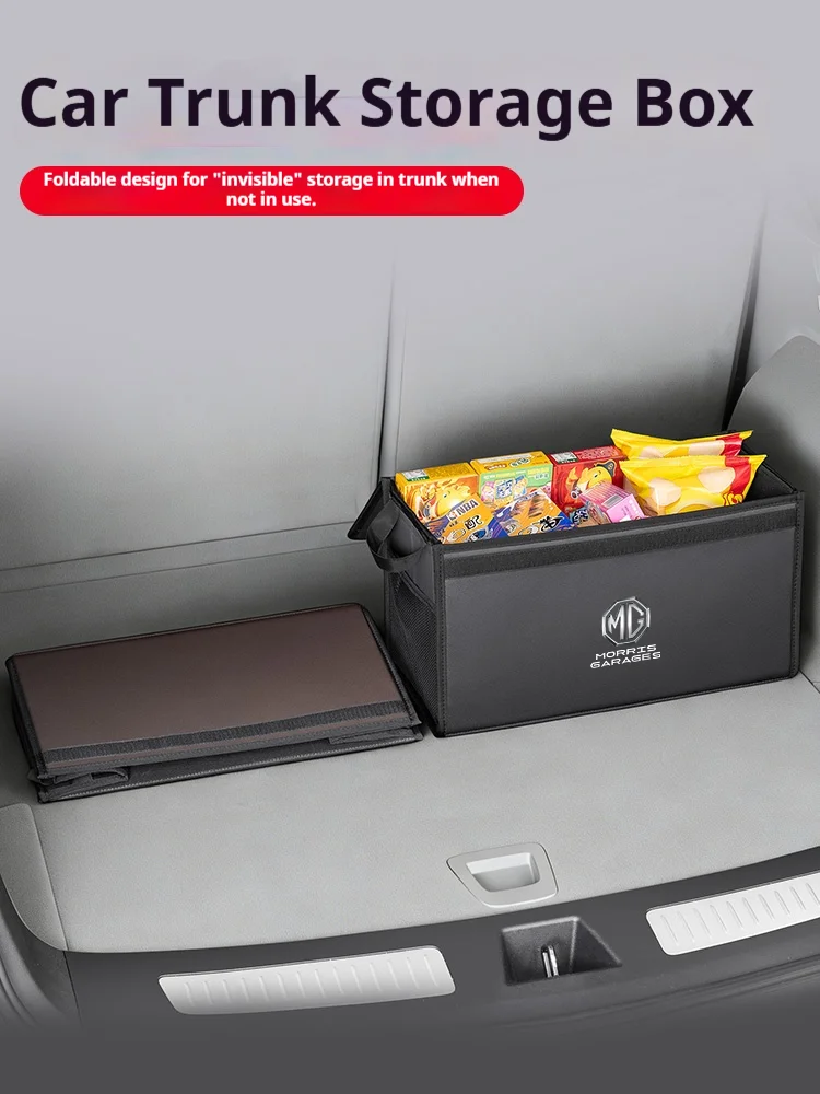 For MG MG3 3SW MG4 MG5 MG6 MG7 HS ZS EV ZR EHS EZS GS GT Car Trunk Foldable Storage Box Large-Capacity Stowing Tidying Bag thumbnail 4