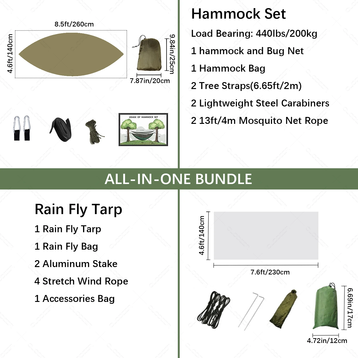 Tourist Hanging Large Hammocks Outdoor Garden Swings Furniture Seating Camping Equipment For Adults Hammocks With Mosquito Net thumbnail 5