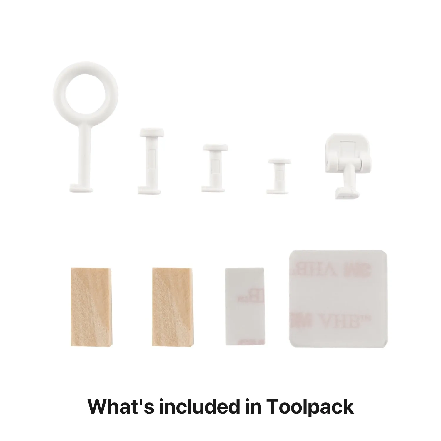 Tuya Smart Fingerbot Tool Kit 5pcs Interchangeable Arms & Rocker Switch Accessory Extension Pack for Smart Life Button Pusher