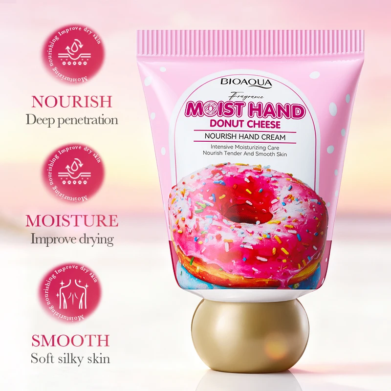 BIOAQUA Chocolate Hand Cream Moisturizing Nourishing Anti-aging Anti-aging Whitening Creams Hands Skin Care Products thumbnail 4