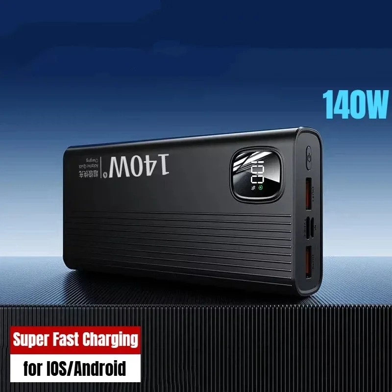 VIVO 140W 500000mAh Power Pank Large Capacity Super Fast Charging Portable Digital Display External Battery for iPhone Samsung thumbnail 2