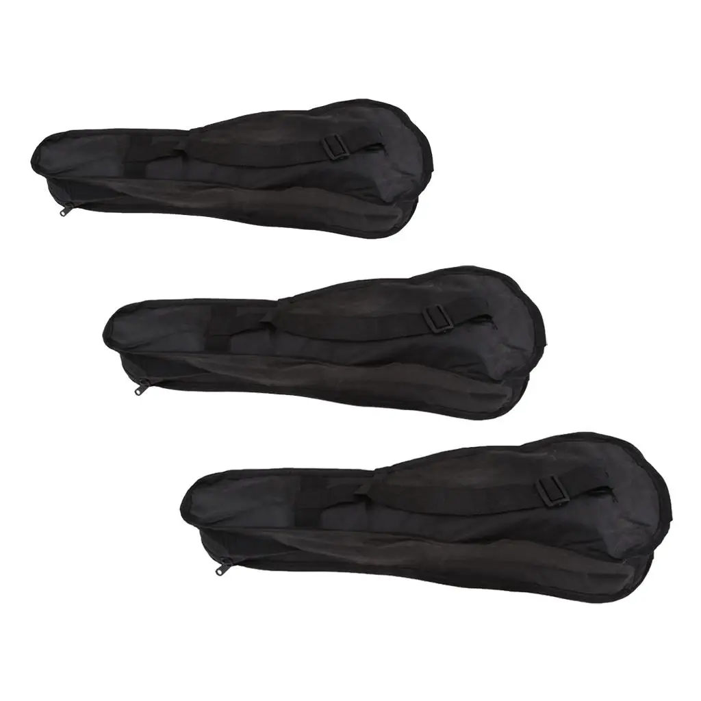 Tooyful 21/23/26 Inch Ukulele Guitar Waterproof Case Cotton Padded Large Capacity Carrying Bag thumbnail 5