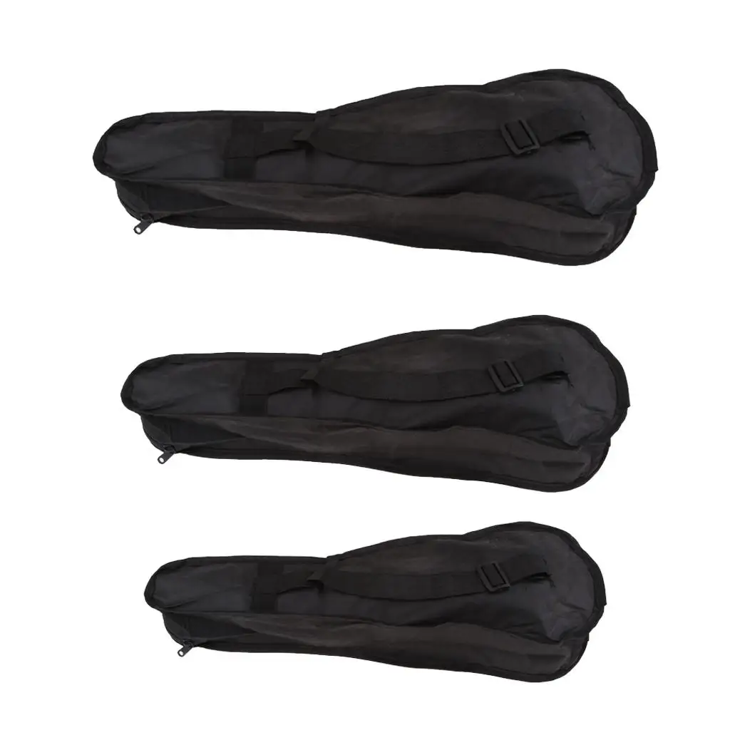 Tooyful 21/23/26 Inch Ukulele Guitar Waterproof Case Cotton Padded Large Capacity Carrying Bag thumbnail 2
