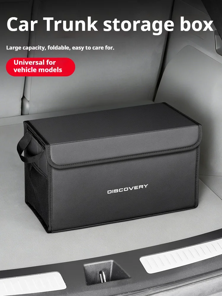 Car Trunk Foldable Storage Box Multi-Purpose Storage Organizer Bag Large-Capacity Stowing Tidying Bag For Land Rover Discovery