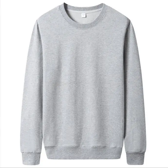 Men Casual Hoodie Solid Color Sweatshirt Fashion Winter Autumn Casual Sweatshirts Pullover Fleece Streetwear thumbnail 4