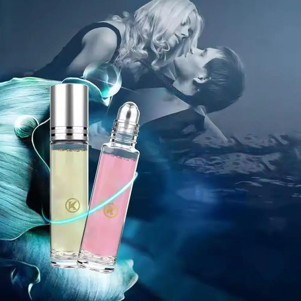 10ml Unisex Roll On Eau De Toilette Fresh Natural Fragrance Pheromone Temptation Lasting Dating Mini Portable Ball Body Parfum thumbnail 4
