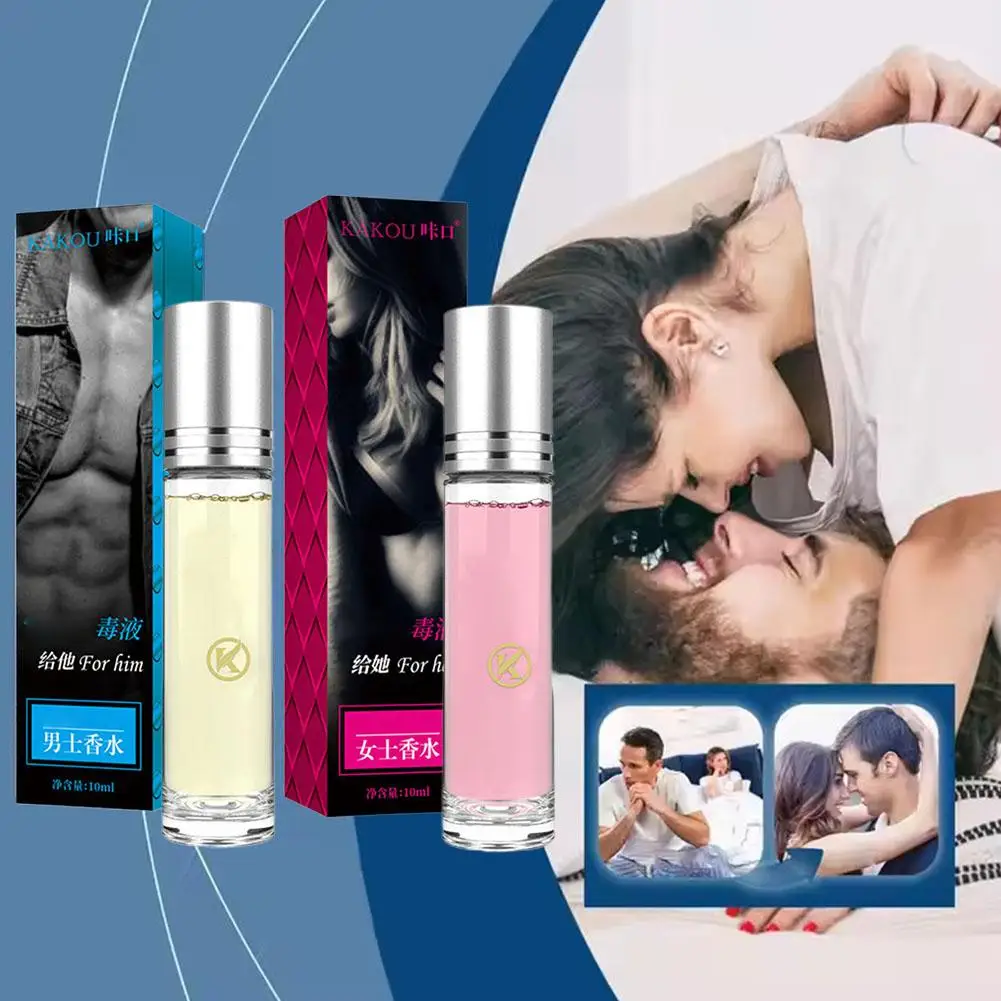 10ml Unisex Roll On Eau De Toilette Fresh Natural Fragrance Pheromone Temptation Lasting Dating Mini Portable Ball Body Parfum thumbnail 2
