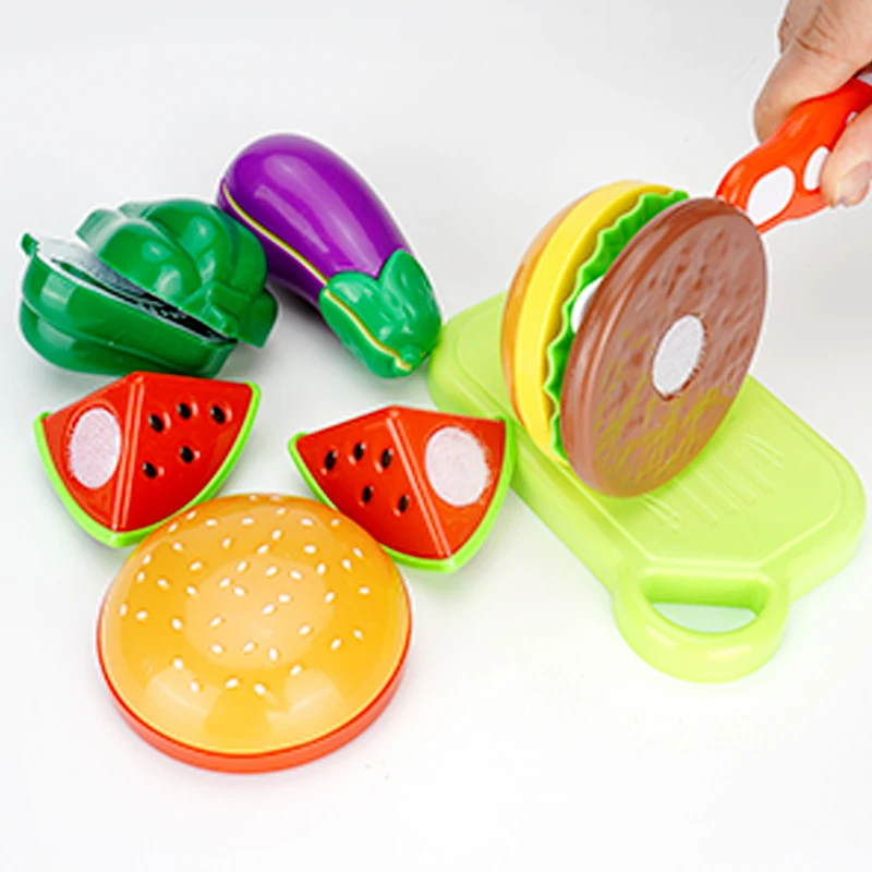 Fun vegetable cutting food, fruit and vegetable toys, play house sets, early basic skilldevelopment, as holiday gifts thumbnail 3