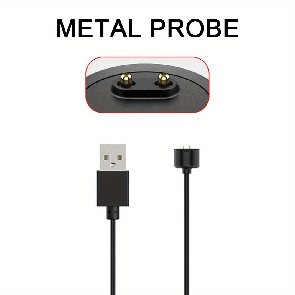 2Pcs USB Charger Cable For Xiaomi Mi Band 5 6 7 Charging Dock For Xiaomi MiBand 6 Wired Charger Smart Watch Accessory thumbnail 4