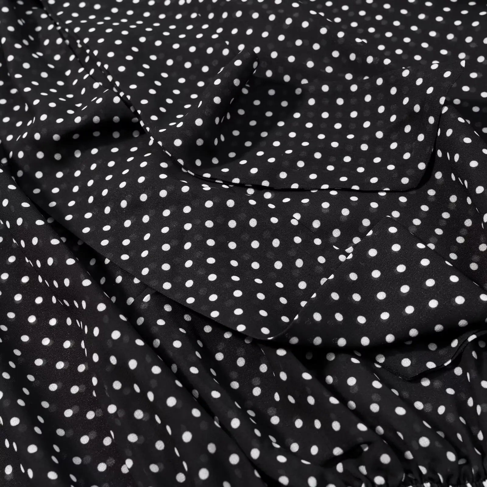 KONDALA Vintage Polka Dot Women Sets Chiffon Bow Tie Loose Blouses Loose Long Skirts Fashion 2026 Spring Summer Holiday Suits thumbnail 6