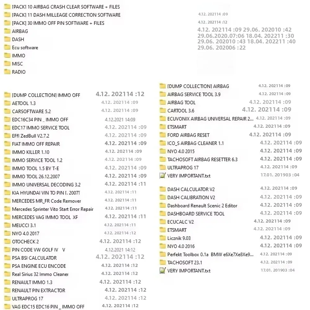 32GB Full Software Pack Mileage Correction Airbag Crash Clear IMMO off Dash & IMMO Car Diagnostic Tools thumbnail 4