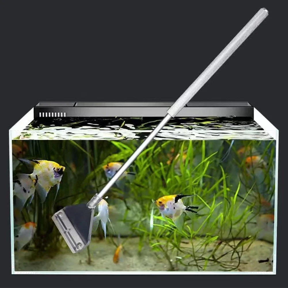 Stainless Steel Fish Tank Plants Tools Aquarium Cleaning Tools Scissors Tweezers Wave Scissors Pet Aquarium Supplies Accessories thumbnail 5