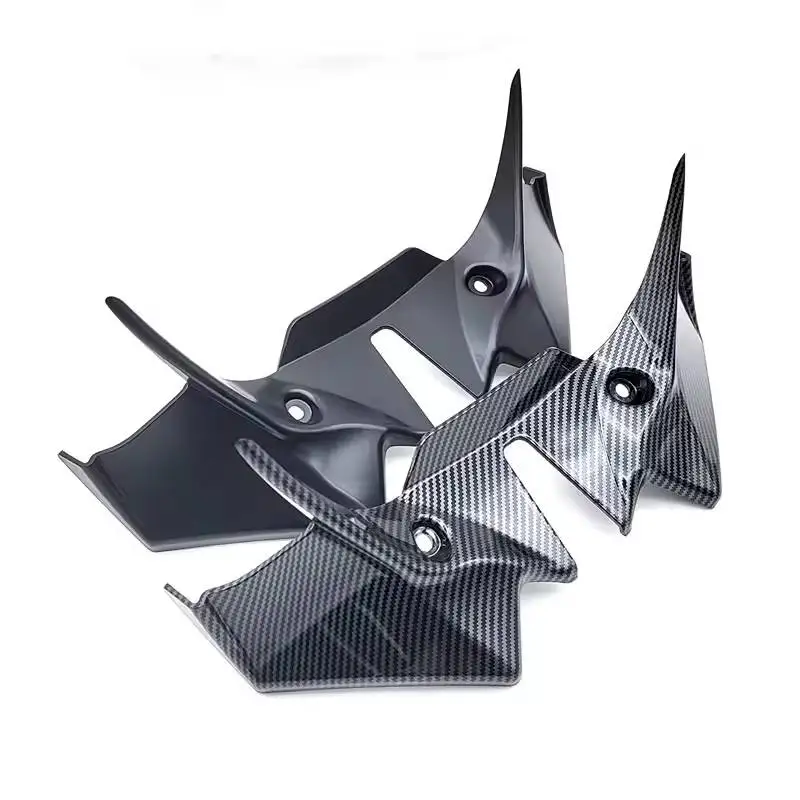 For Kawasaki Z 650 2020-2024 2023 Motorcycle Z650 Front Spoiler Winglet Aerodynamic Wing Deflector Kit Naked Downforce Spoilers thumbnail 3