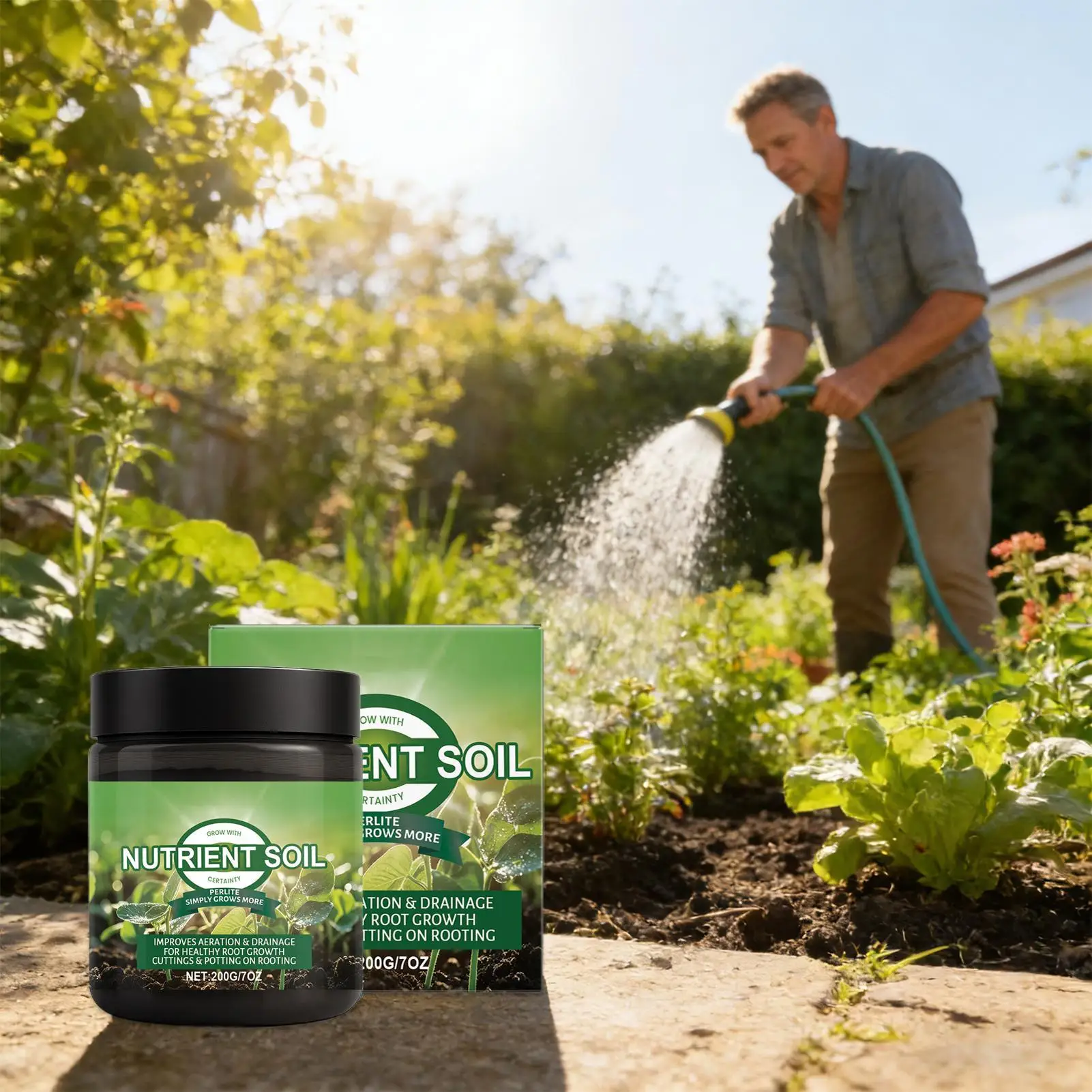 Soil Activator Soil Conditioner Plant Fertilizer Soil Amendments Effectively Improving Soil Structure Promoting Plant Growth