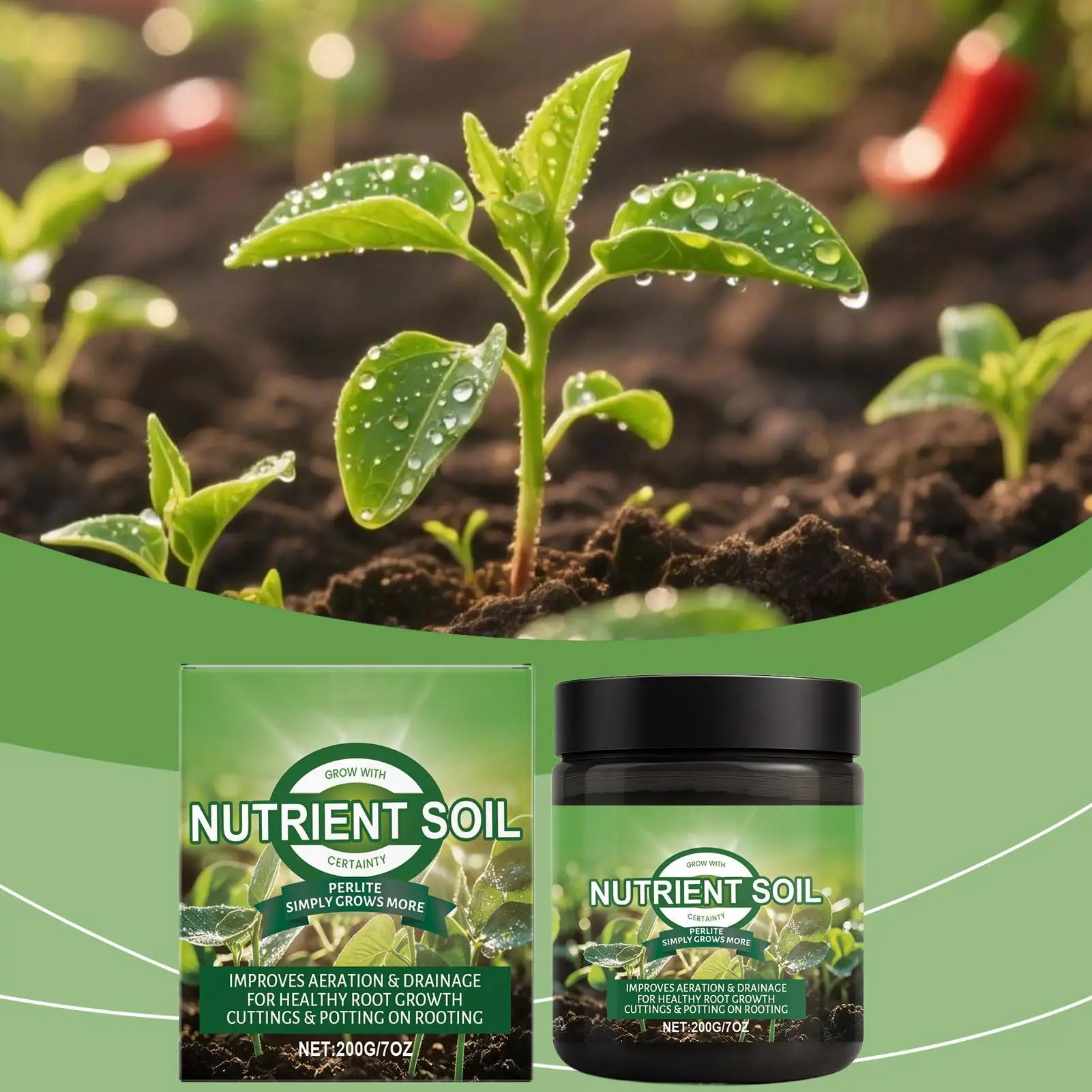 Soil Activator Soil Conditioner Plant Fertilizer Soil Amendments Effectively Improving Soil Structure Promoting Plant Growth thumbnail 2