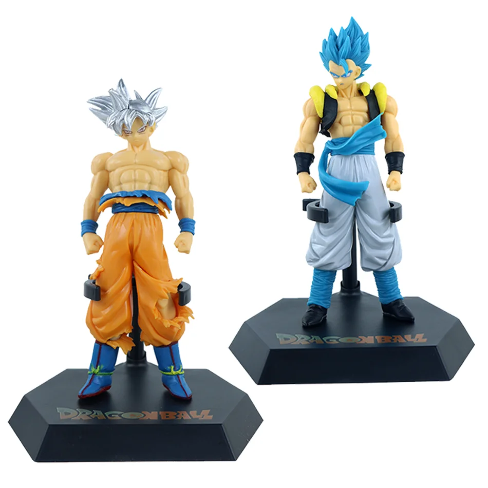 Anime Dragon Ball Z 18-20CM Super Saiyan Son Goku Broly Vegeta Anime Action Figure Model Gifts Collectible Figurines for Kids thumbnail 5