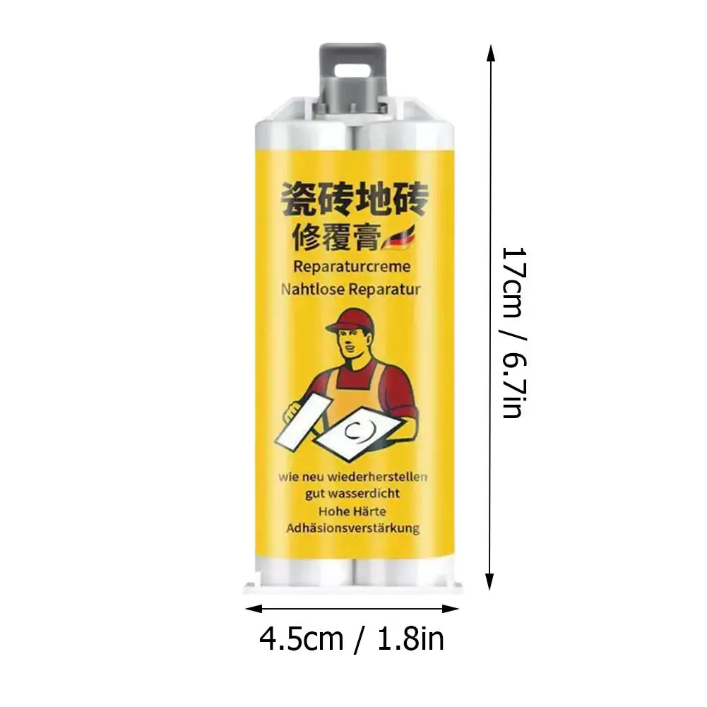 Tile Repair Paste For Cracks Holes Glossy Finish Waterproof Color Adjustable For Floor Tiles ﻿ thumbnail 6
