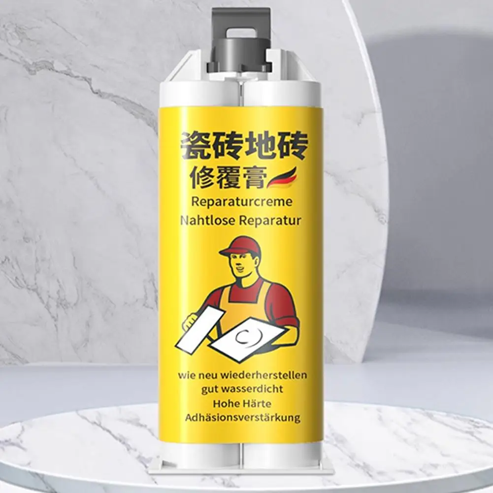 Tile Repair Paste For Cracks Holes Glossy Finish Waterproof Color Adjustable For Floor Tiles ﻿ thumbnail 2