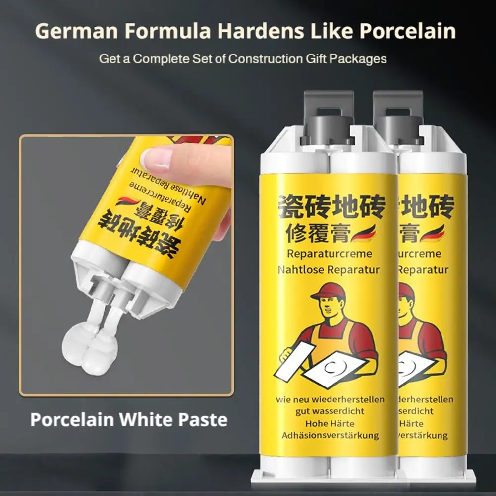 Tile Repair Paste For Cracks Holes Glossy Finish Waterproof Color Adjustable For Floor Tiles ﻿ thumbnail 5