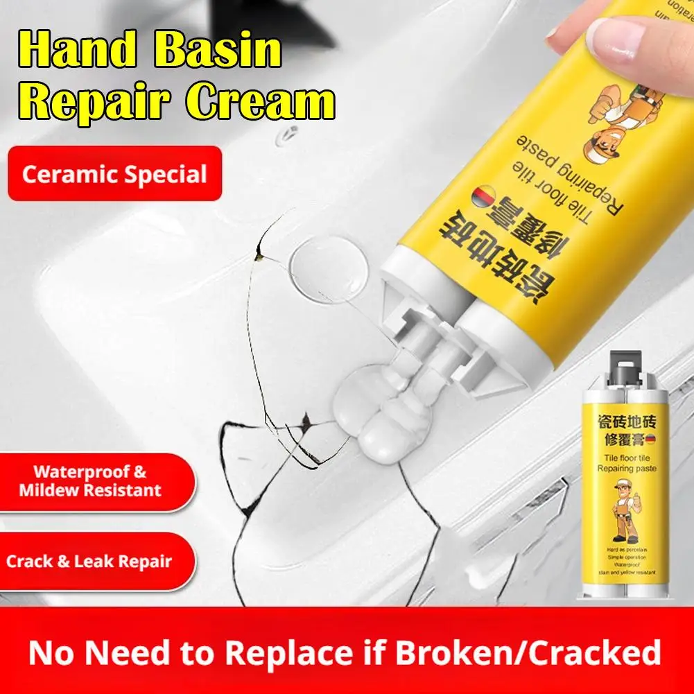 Tile Repair Paste For Cracks Holes Glossy Finish Waterproof Color Adjustable For Floor Tiles ﻿ thumbnail 3