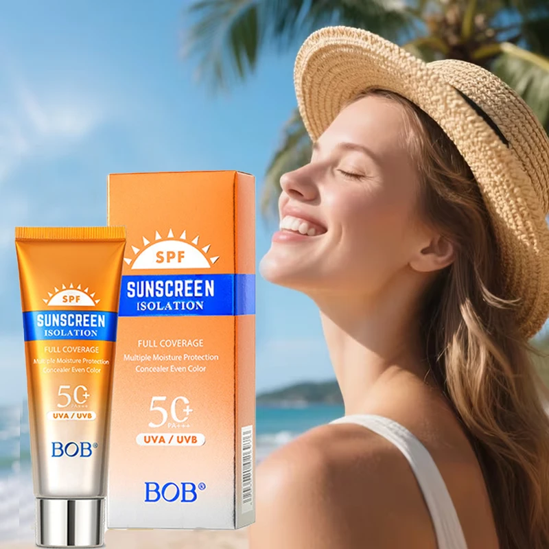 Sunscreen Spf 50+ Whitening Sun Cream for Face Body Oil-control Bleaching Face Moisturizer Sunblock Skin Protective Cream thumbnail 3
