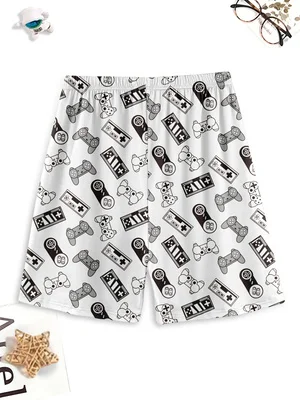 Game controller pajama set, comfortable summer homewear thumbnail 5