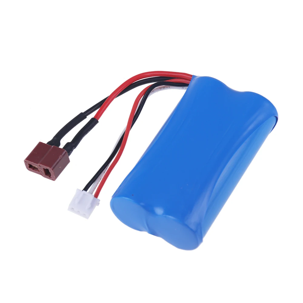 2S 7.4V 4000mAh 18650 Li-ion Battery for 144001 12428 12423 SCY-16101 SCY-16102 SCY-16103 SCY-16201 SCY-16301 RC Car Truck thumbnail 5